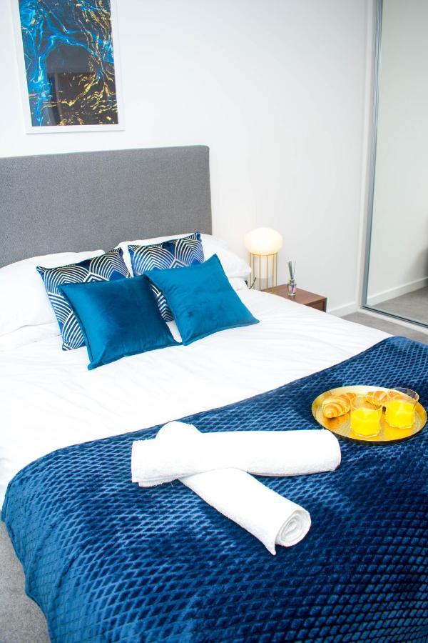 Exoticstay Apartments - Ultra Luxe Top Floor Suite - City Centre Apartment With Cube View - Smart 4K Tv With Ultrafast Wifi & Netflix ברמינגהאם מראה חיצוני תמונה