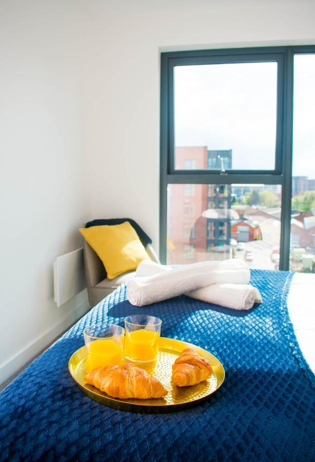 Exoticstay Apartments - Ultra Luxe Top Floor Suite - City Centre Apartment With Cube View - Smart 4K Tv With Ultrafast Wifi & Netflix ברמינגהאם מראה חיצוני תמונה