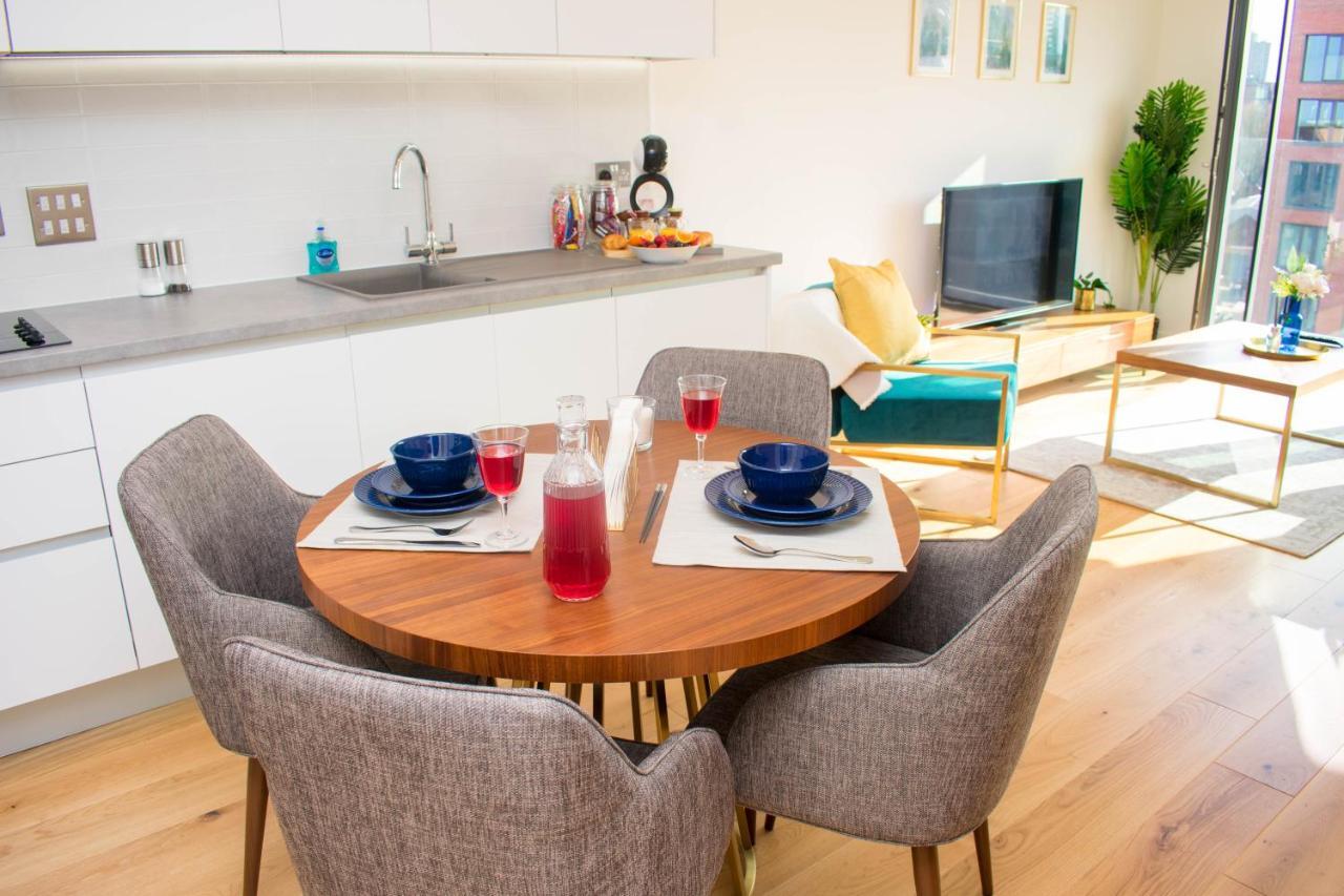 Exoticstay Apartments - Ultra Luxe Top Floor Suite - City Centre Apartment With Cube View - Smart 4K Tv With Ultrafast Wifi & Netflix ברמינגהאם מראה חיצוני תמונה